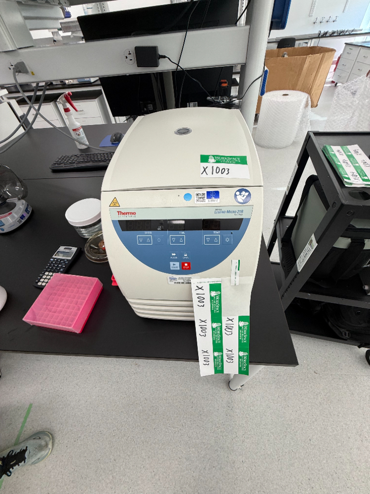 Image of Thermo Scientific Sorvall Legend Micro 21R Refrigerated Centrifuge